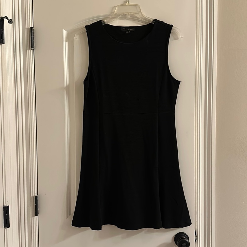 Banana Republic A Line Little Black Dress -Size L